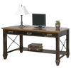 Hartford Hartford Writing Desk in Two Tone Distressed Black IMHF384